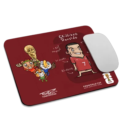موس پد کریستیانو رونالدو Mouse pad worldcup 2026 Cristriano Ronaldo