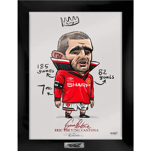 قاب کلکسونی اریک کانتونا منچستر یونایتد Eric Cantona