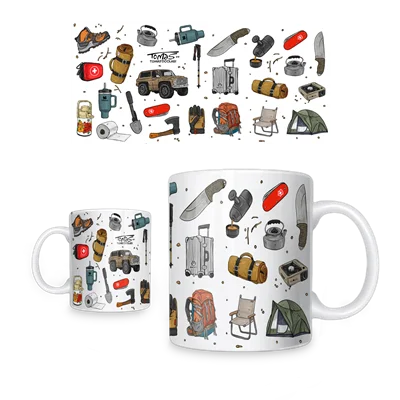 ماگ طبیعت گردی و کمپ و مسافرت mug camping