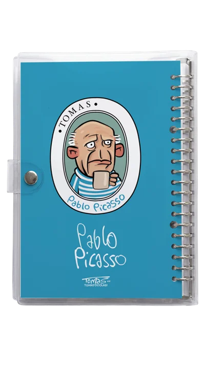 دفتر کلاسور شیشه ای پابلو پیکاسو Pablo Picasso