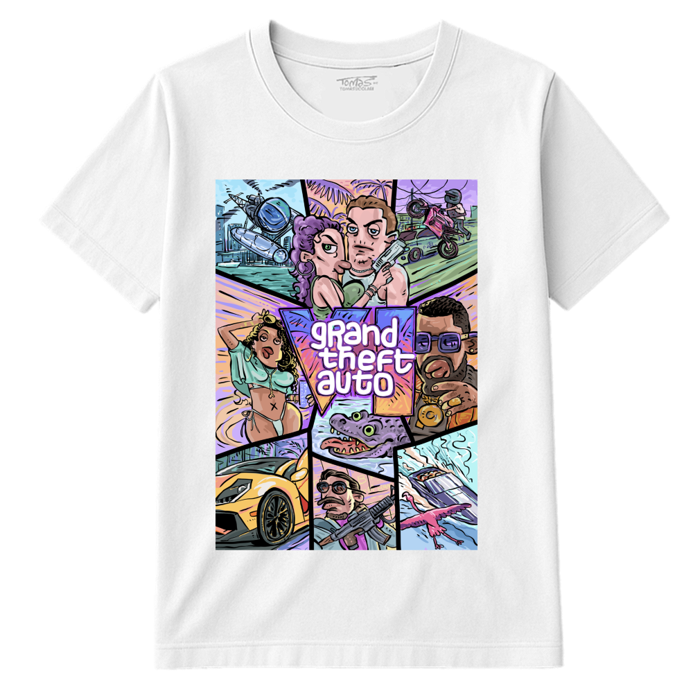 تیشرت جی تی ای gta Vi