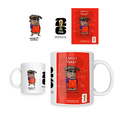 ماگ لاماین یامال Mug Lamine Yamal Worldcup 2026