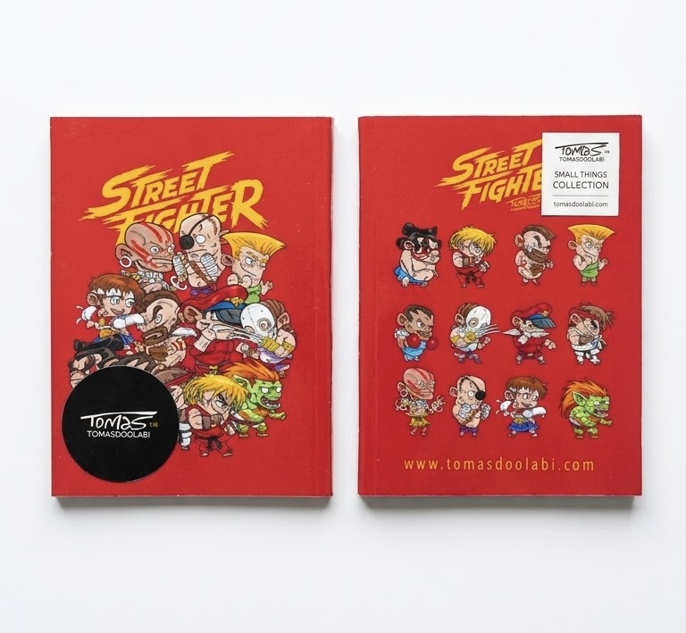 مینی کتاب جنگجویان خیابانی mini book street fighter