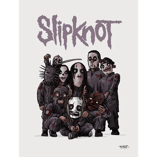 پوستر گروه اسلپ‌نات Slipknot