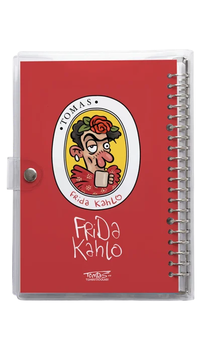 دفتر کلاسور شیشه ای فریدا کالو Frida Kahlo
