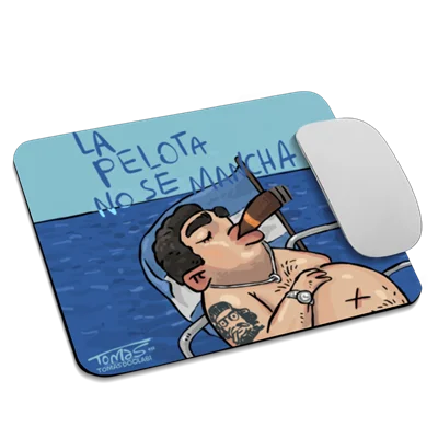 موس پد طرح مارادونا در کوبا mouse pad maradona in cuba