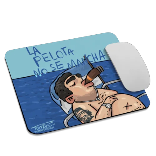 موس پد طرح مارادونا در کوبا mouse pad maradona in cuba