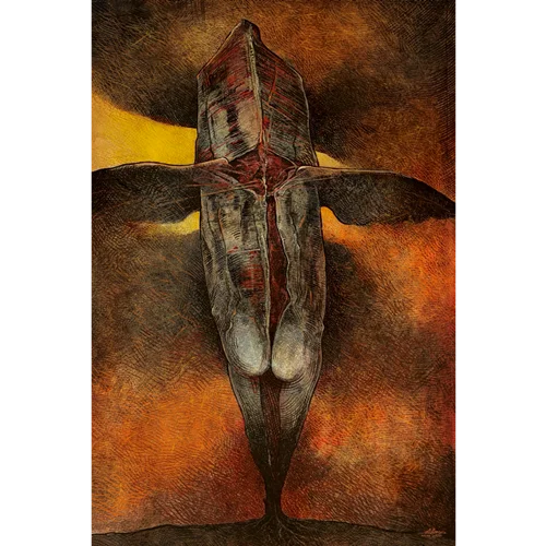 پوستر نهنگ درون ما   the whale inside me