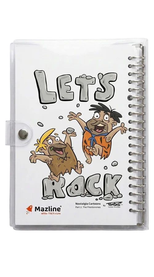دفتر کلاسور شیشه ای عصر حجر The Flintstones