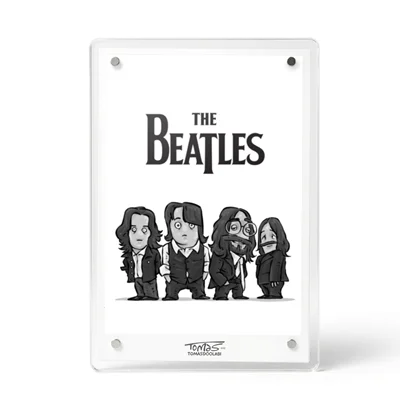 قاب مینی گروه بیتلز mini frame The Beatles