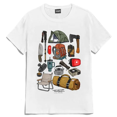 تیشرت وسایل کمپینگ  Camping
