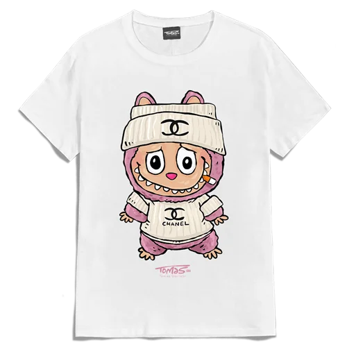 تیشرت لبوبو شانل Tshirt Labubu Chanel