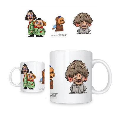 ماگ سمندون چاق و لاغر و خونه مادربزرگه Mug