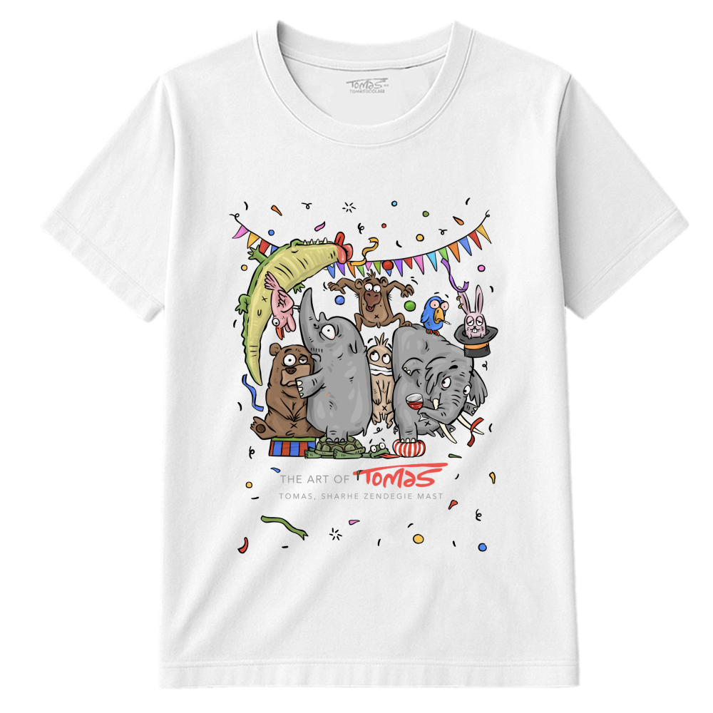 تیشرت مهمونی حیوانات Animal Party