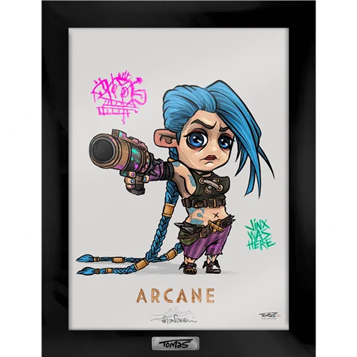 قاب کلکسونی جینکس سریال آرکین Jinx Arcane