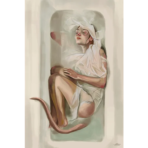 پوستر جنین سایه Foetal Shadow