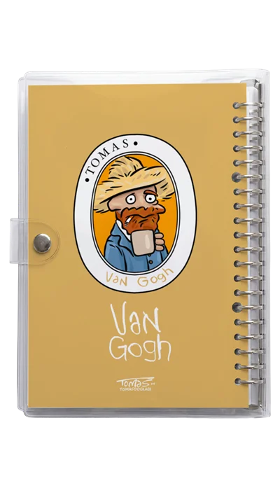 دفتر کلاسور شیشه ای ونسان ون گوگ Vincent van Gogh