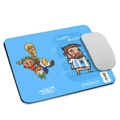 موس پد لیونل مسی Mouse pad worldcup 2026 Lionel messi