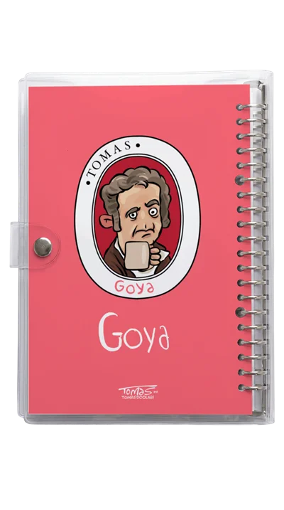 دفتر کلاسور شیشه ای فرانسیسکو گویا Francisco Goya