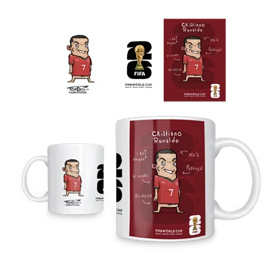 ماگ کریستیانو رونالدو Mug Cristriano Ronaldo Worldcup 2026
