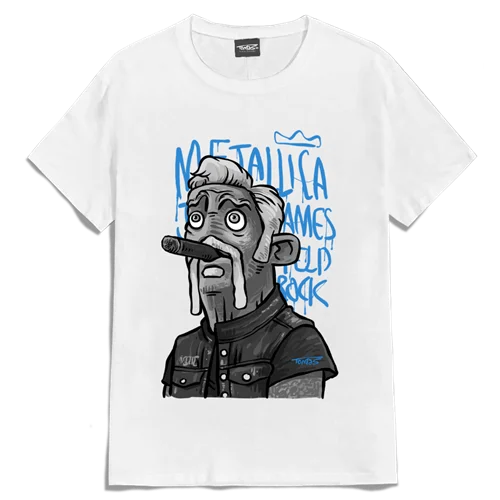 تیشرت جیمز آبی Blue James