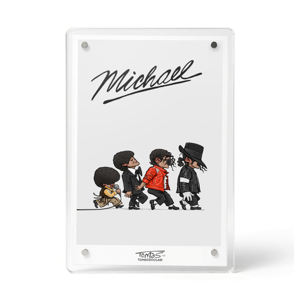 قاب مینی مایکل جکسون mini frame Michael Jackson