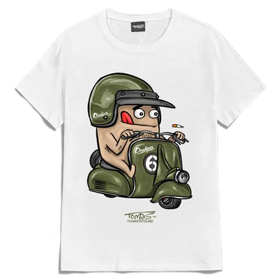 تیشرت توماس وسپا سبز Tomas Green Vespa Vision